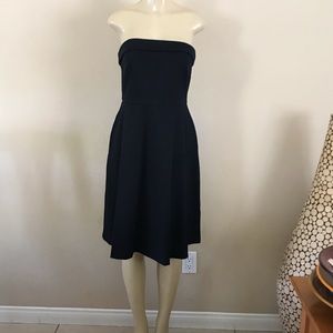 Banana republic Black strapless dress 👗
